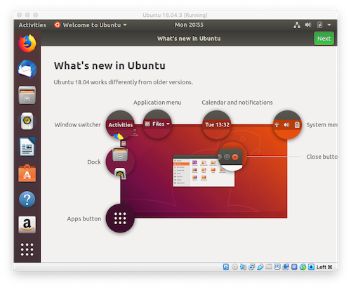 Install ubuntu with virtualbox