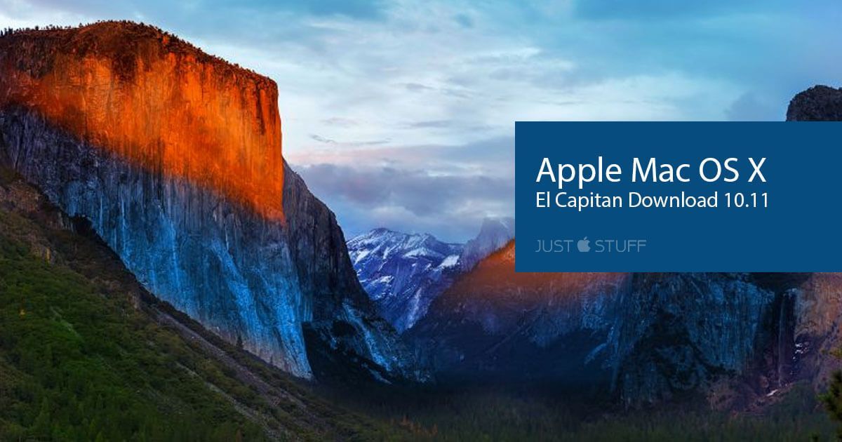 Download mac 10.11 el capitan
